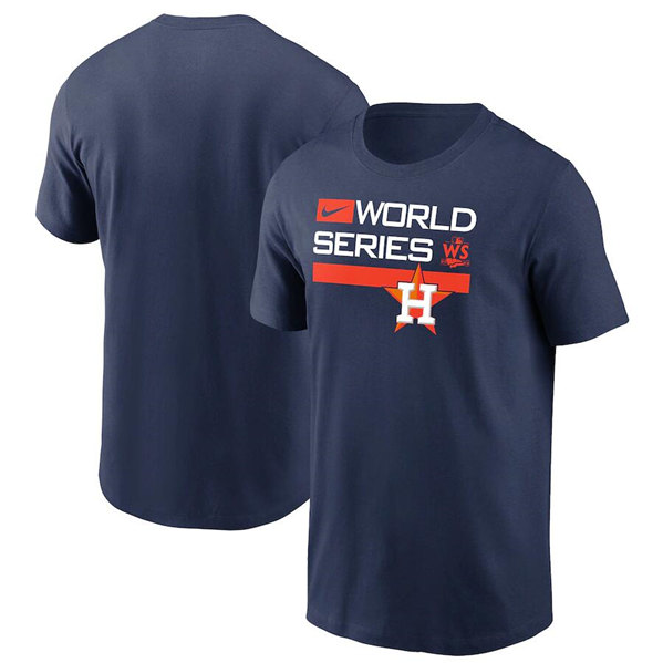 Men's Houston Astros 2022 Navy World Series T-Shirt